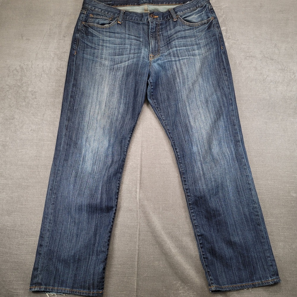 Lucky Brand Mens Actual Sz 37x31 361 Vintage Straight Leg Jeans Darkโ Wash Denim